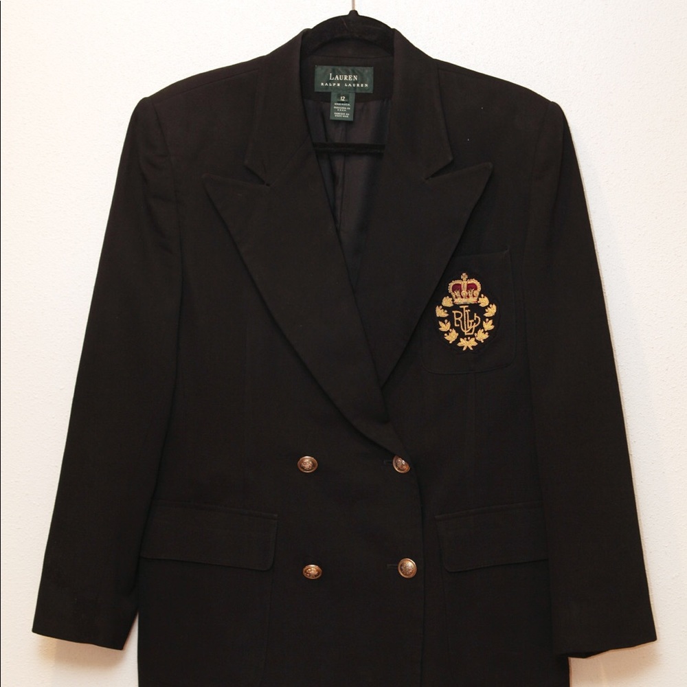 Lauren Ralph Double Breasted Blazer